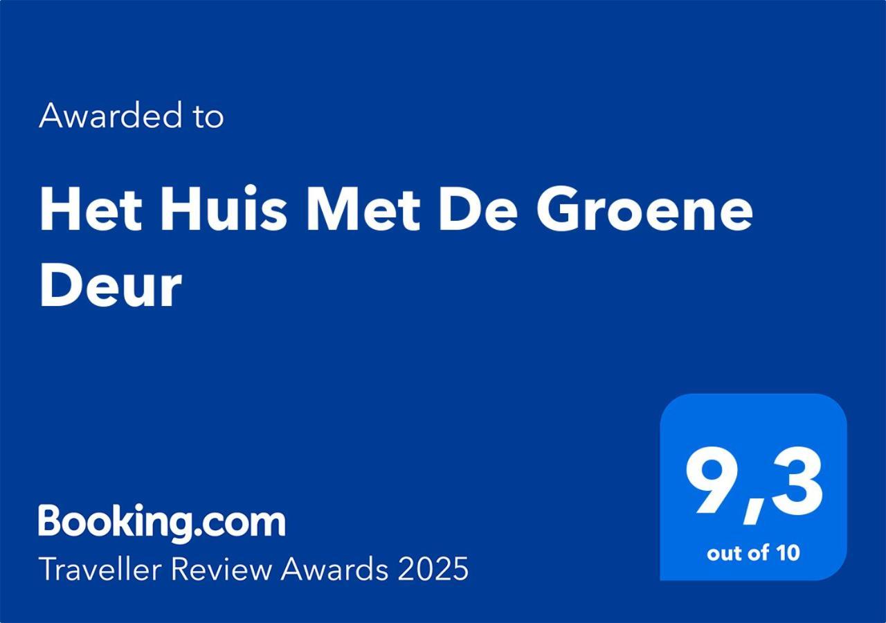 Het Huis Met De Groene Deur Amsterdam Buitenkant foto
